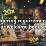 Wagering requirements for welcome bonuses in casinos