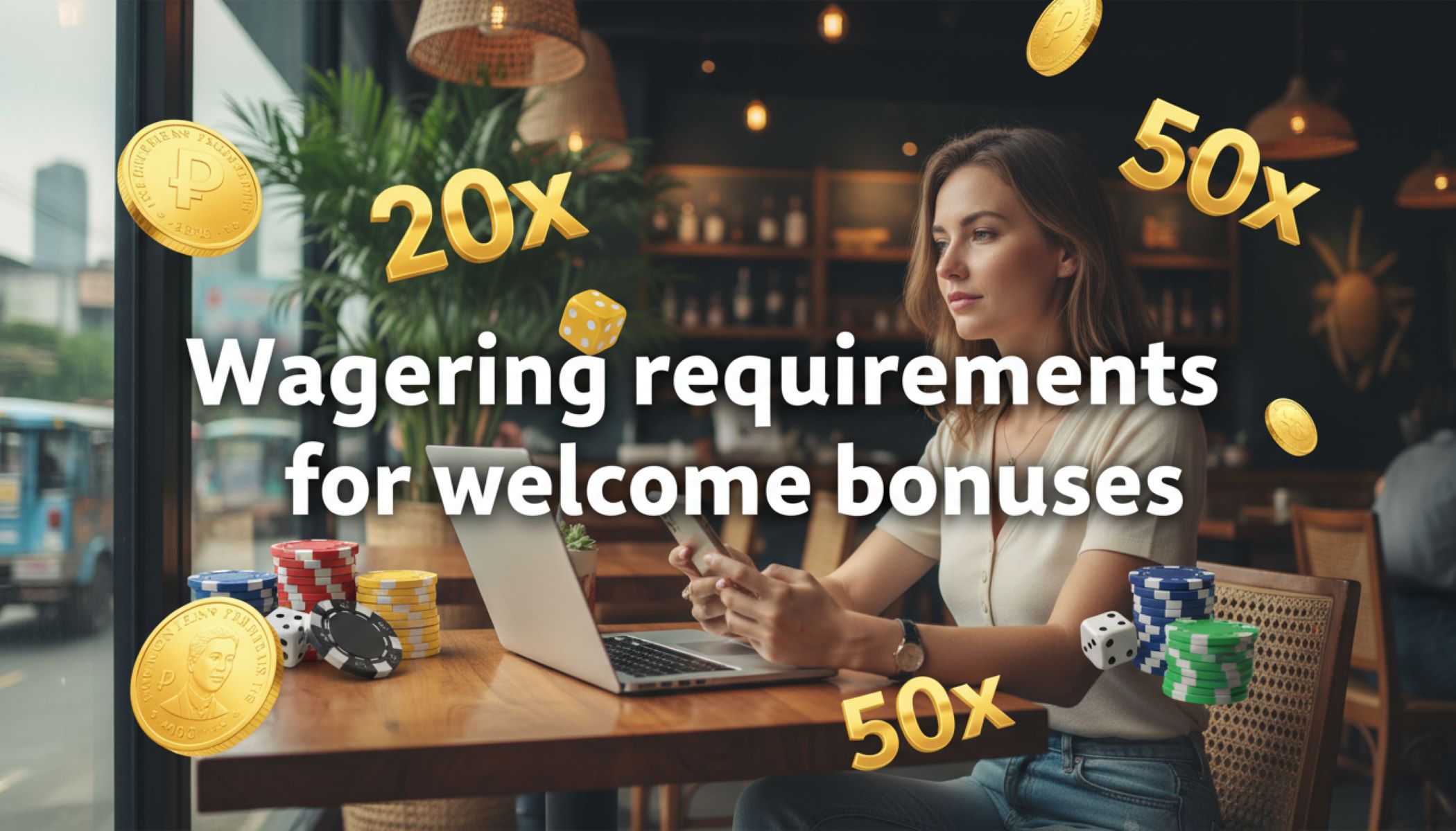 Wagering requirements for welcome bonuses in casinos